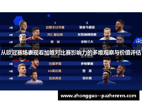 从欧冠赛场表现看加维对比赛影响力的多维观察与价值评估
